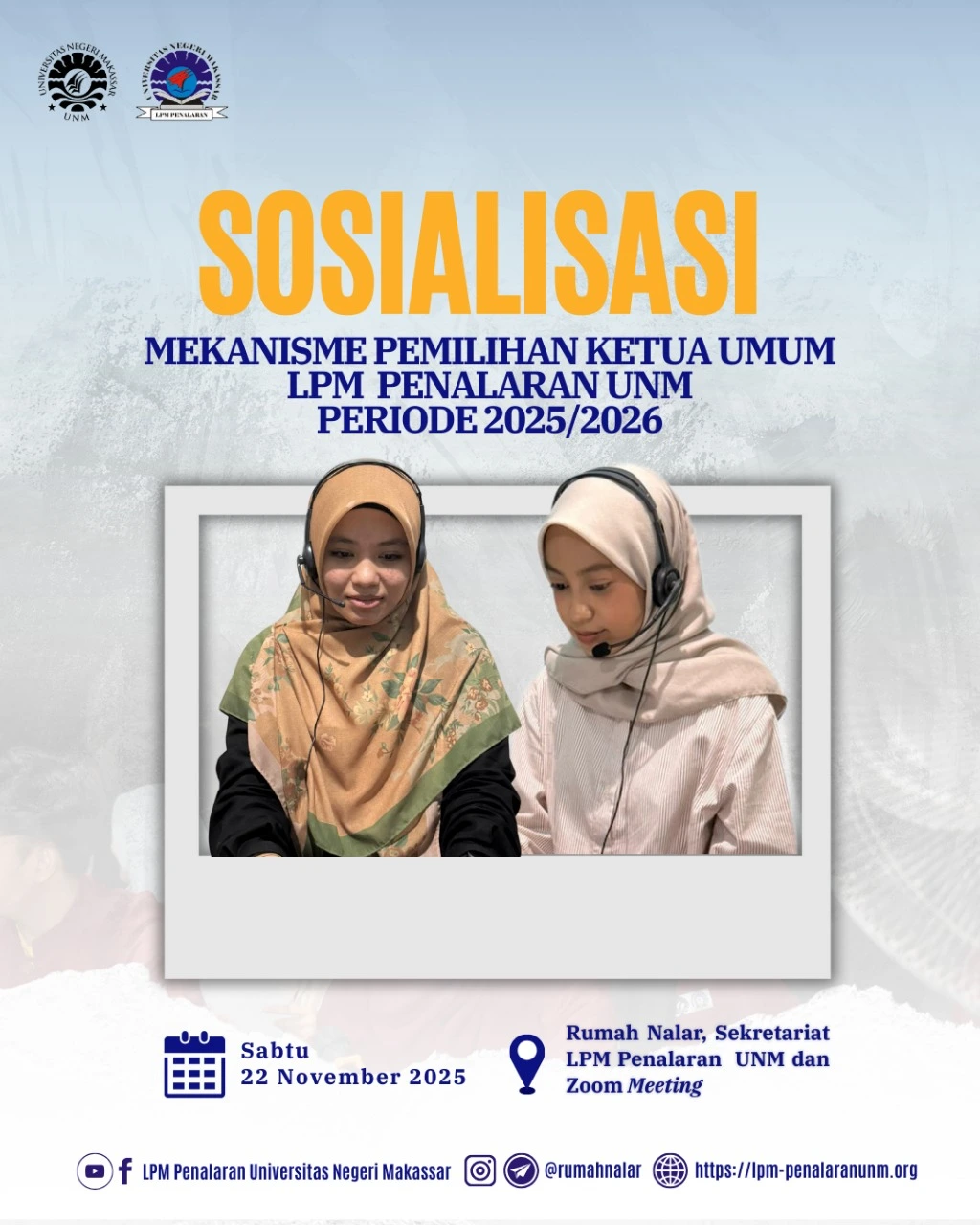 REPORT SOSIALISASI PEMILIHAN KETUM